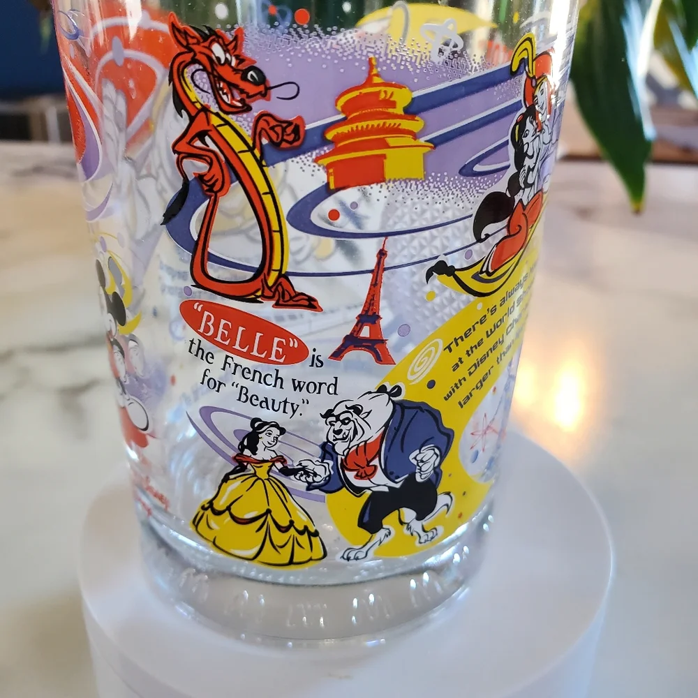 Disney 100 Years of Magic Glass EPCOT